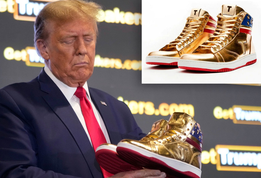 The grift continues: MAGA sneakers: Lavender Room: Slowtwitch Forums