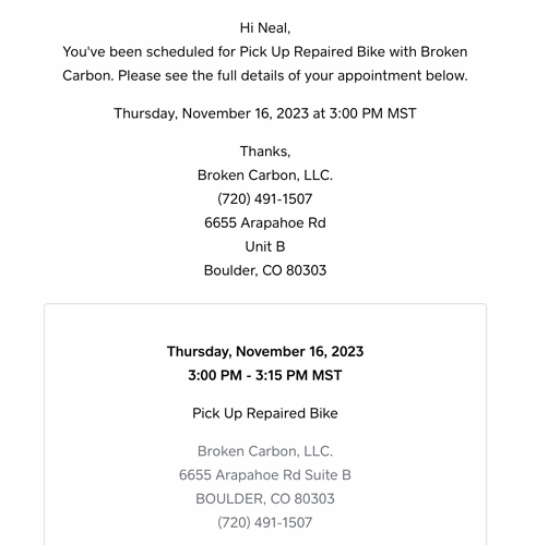 Broken Carbon Trek Repair 2023