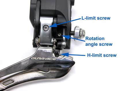 Adjusting shimano ultegra front derailleur online