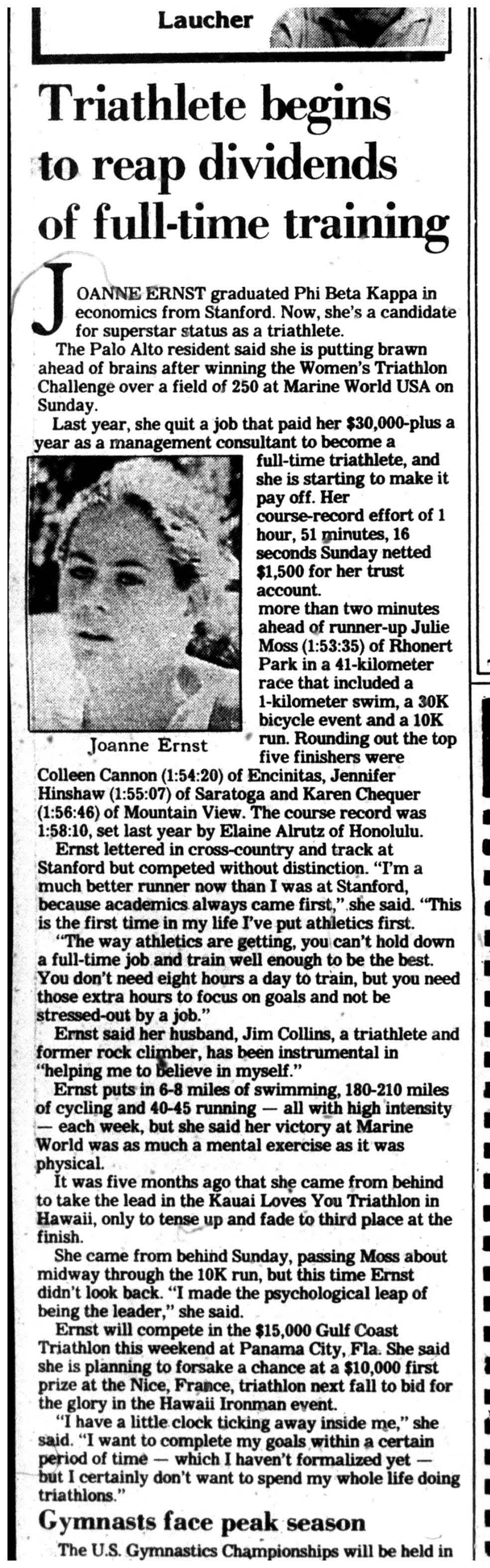 Joanne Ernst 1984 profile in SJ Merc.jpg